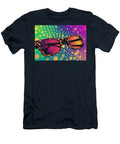 Summer Time Sunglasses Halftone Pop Art Stock Illustrationbackgr Wafe Akkash T-Shirt