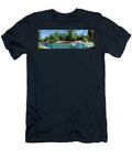 Summertime Barton Springs Panoramic Randy Smith T-Shirt