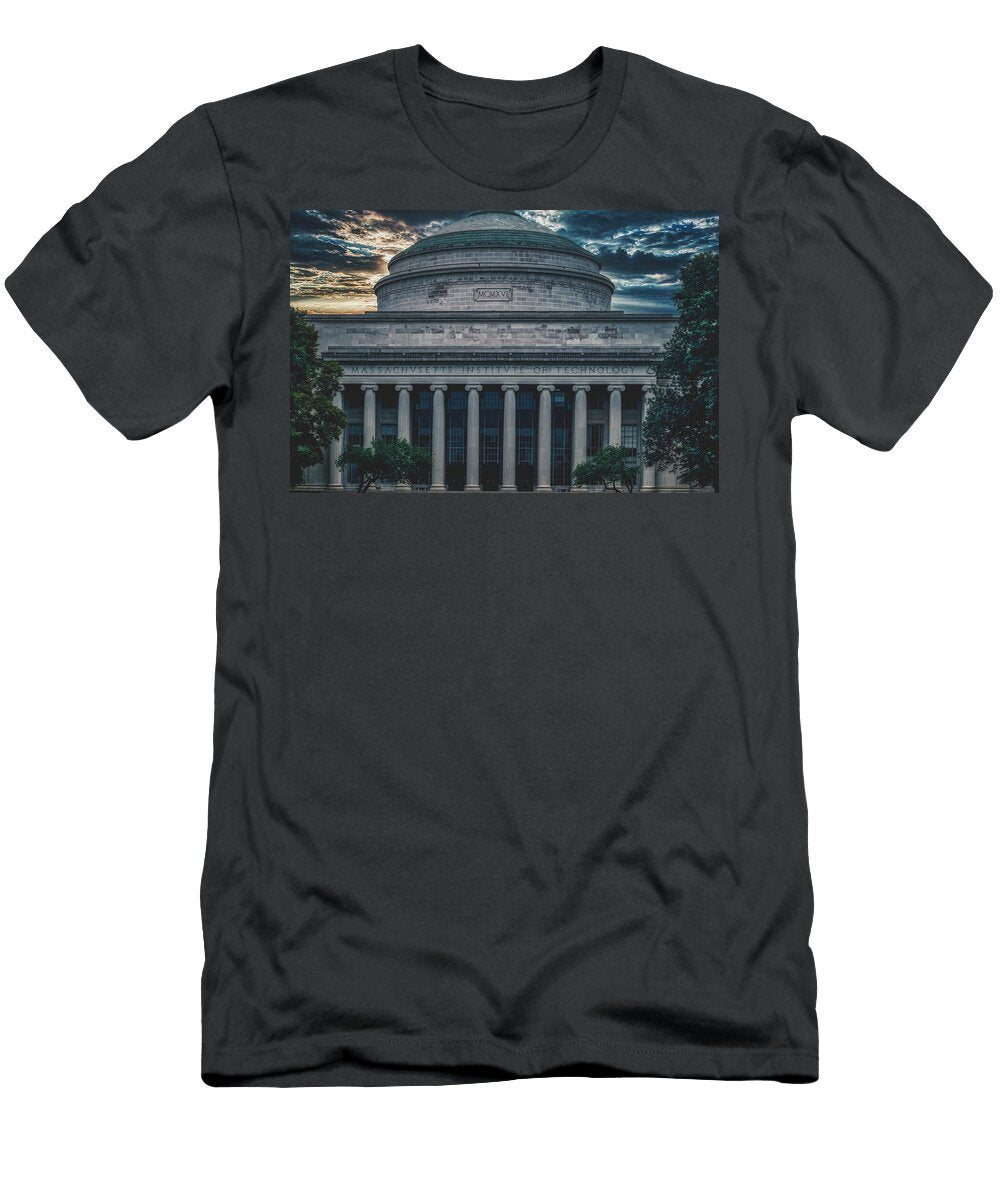 Sunset Over the Campus of Mit Mountain Dreams T-Shirt