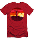 Sunset Windmill Silhouette Andrew Hitchen T-Shirt