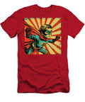 Super Hero Costume Kid Comic Book Art 75 Mad Paperairplanes T-Shirt