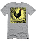Surfing Chicken Comic Book Art 37 Mad Paperairplanes T-Shirt