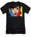 Surprised Woman in Pop Art Style Jirka Svetlik Studio Illuvision T-Shirt