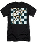 Survive Nude Woman Checkered 1 Tony Rubino T-Shirt