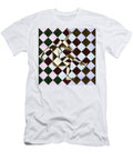 Survive Nude Woman Checkered 3 Tony Rubino T-Shirt
