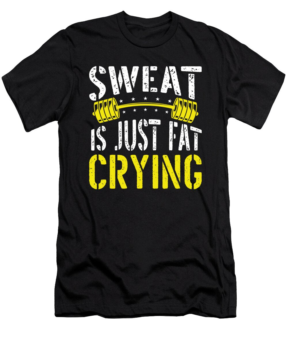 Swat Is Just Fat Crying Gym Fitness Workout Raphaelartdesign T-Shirt