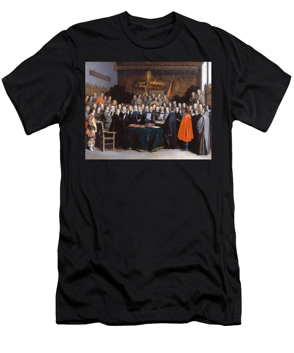 Swearing of the Peace of Munster Gerard Ter Borch T-Shirt