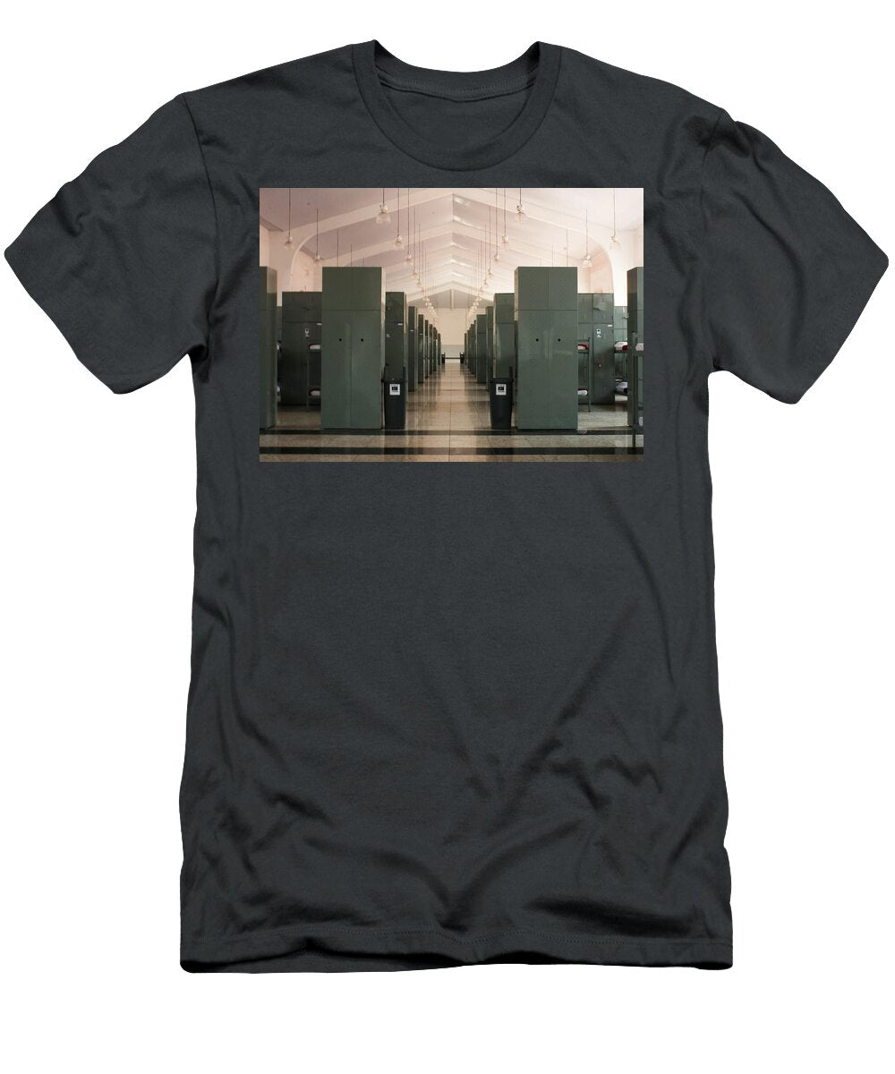 Symmetrical Military Dormitory Layout Agatha M T-Shirt