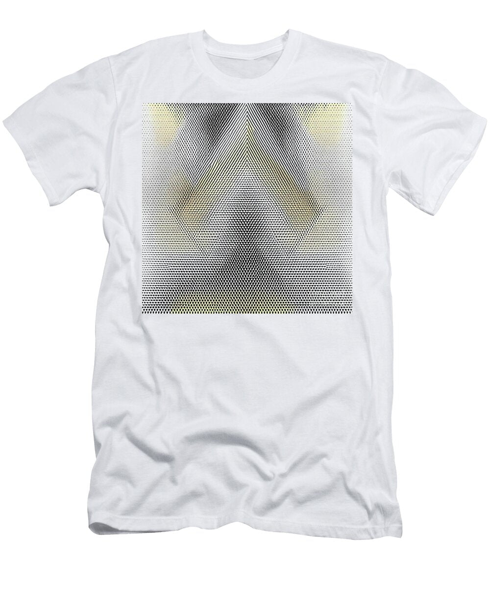 Symmetry in the Future a Halftone Dreamscape Night Enlight T-Shirt