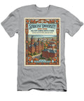 Syracuse University Campus View Iconic Vintage Travel Poster Sampadart Gallery T-Shirt