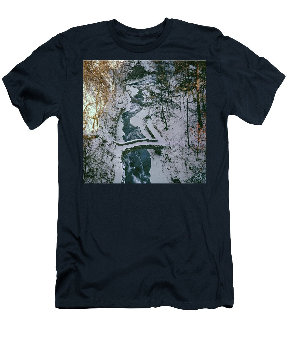 T 31501 Gorge on Cornell University Campus Ed Cooper Photography T-Shirt