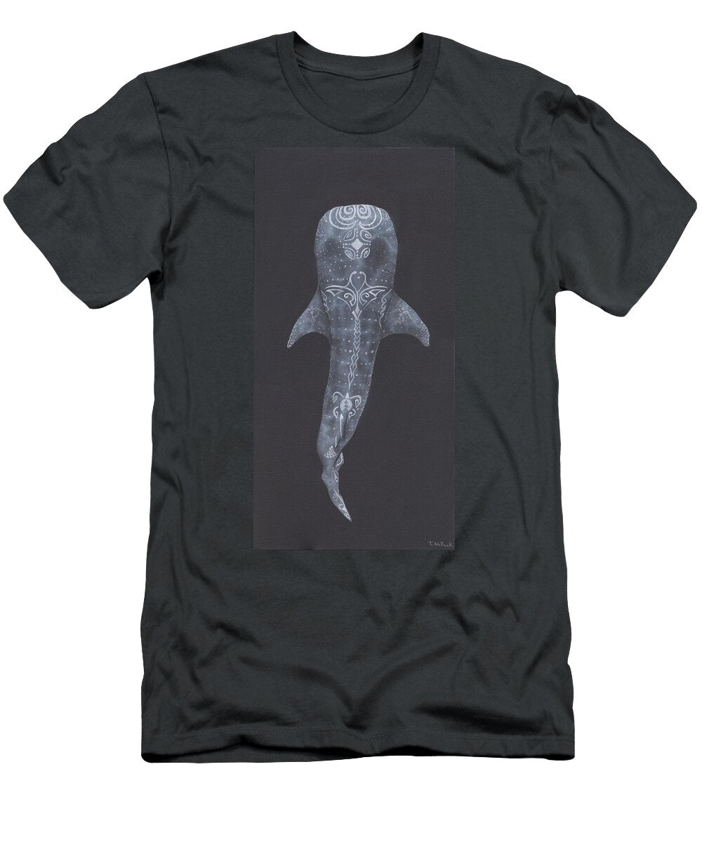 Tattooed Whale Shark Tina Ah Puck T-Shirt