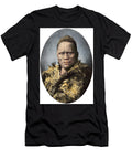 Tawhaio Maori King with Tattooed Face in a Robe of Feathers New Zealand 1890s American School T-Shirt