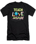 Tech Love Inspire Teacher School Moon T-Shirt