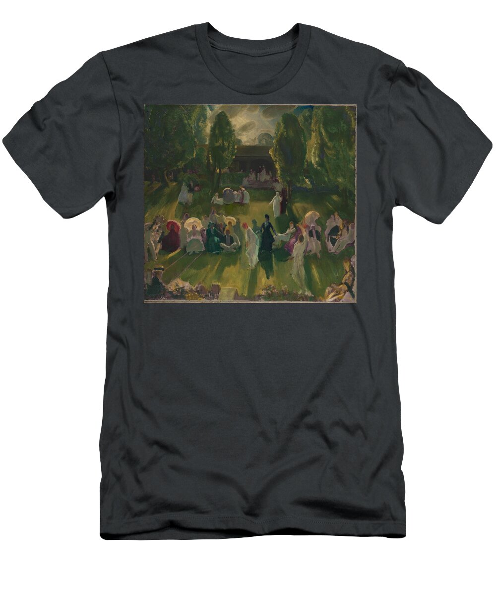 Tennis At Newport George Wesley Bellows T-Shirt