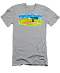 Texas Am University Corpus Christi Watercolor Painting Nicko Prints T-Shirt