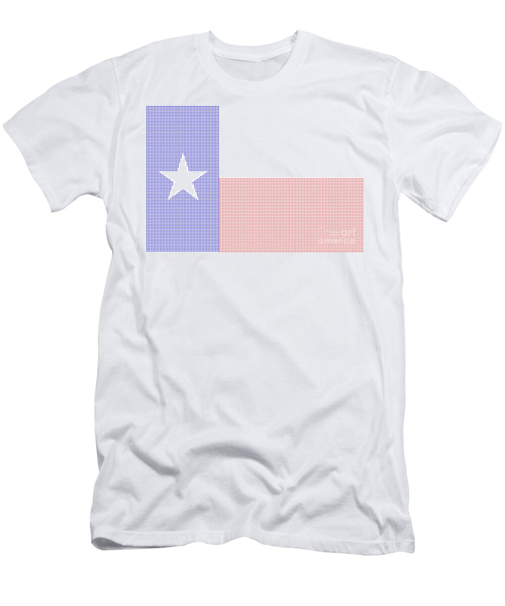 Texas Halftone Flag Bigalbaloo Stock T-Shirt