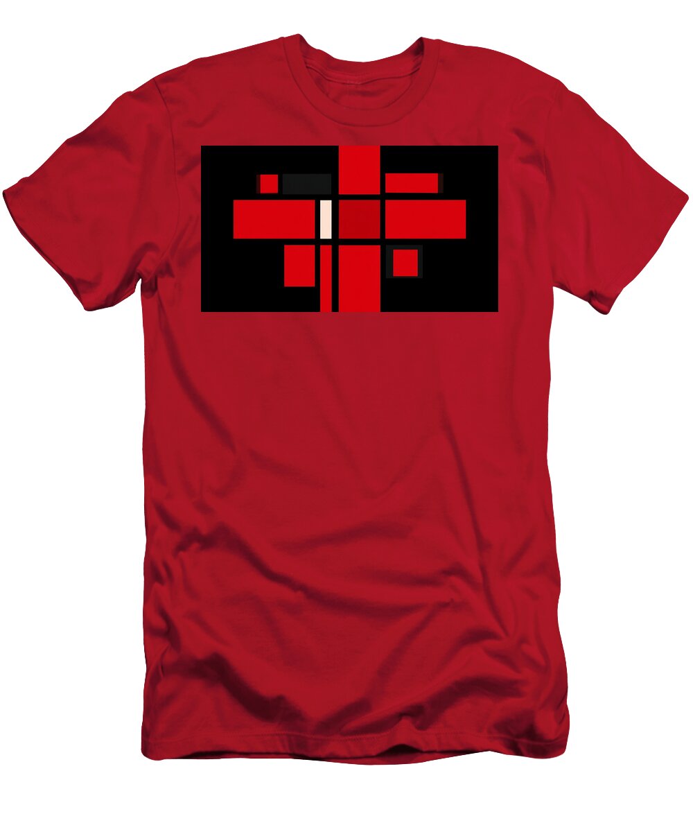 Texas Tech Abstract Lines Noah Parker T-Shirt