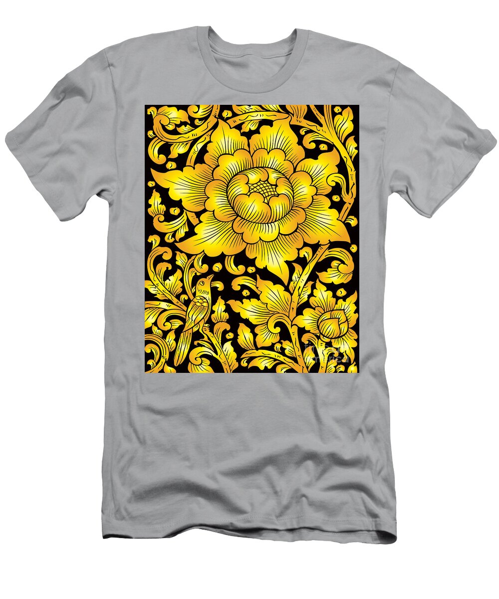 Thai Art Flower No1 1 Bobbi Freelance T-Shirt