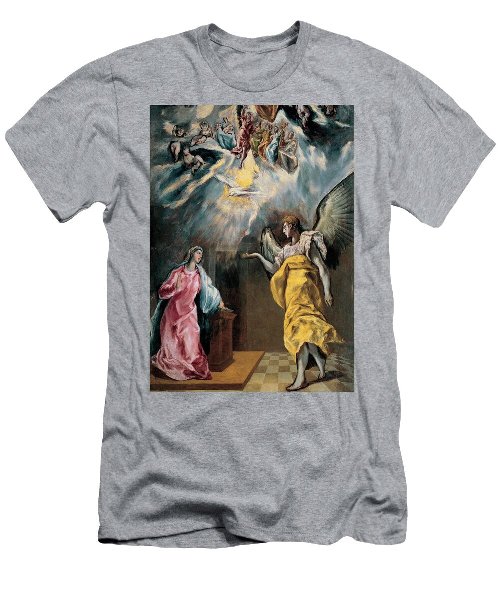The Annunciation El Greco Domenikos Theotokopoulos Greek T-Shirt