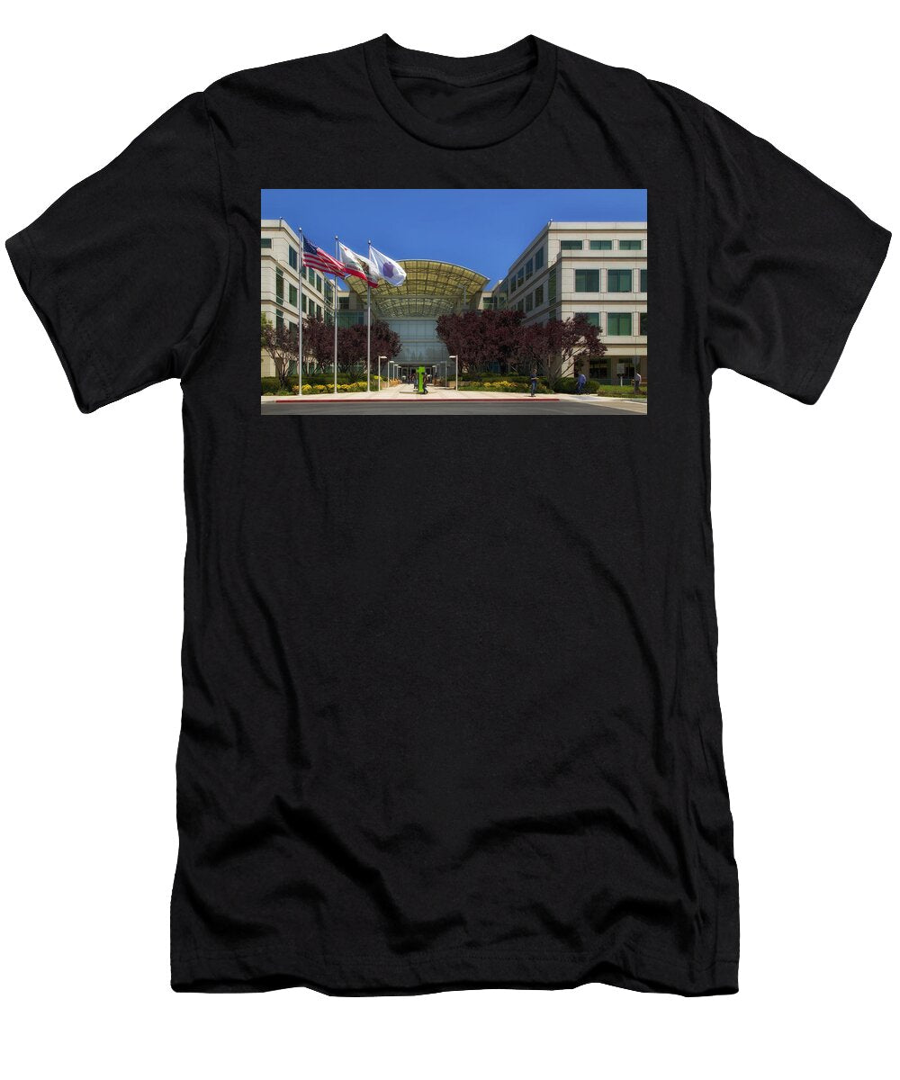 The Apple Campus Cupertino California Mountain Dreams T-Shirt