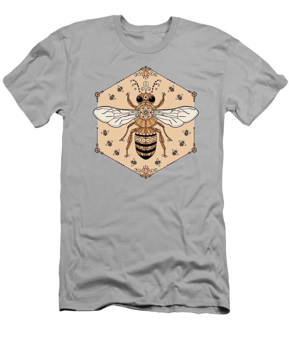 The Architect Mystic Queen Bee Honey Bee Vivthefish T-Shirt