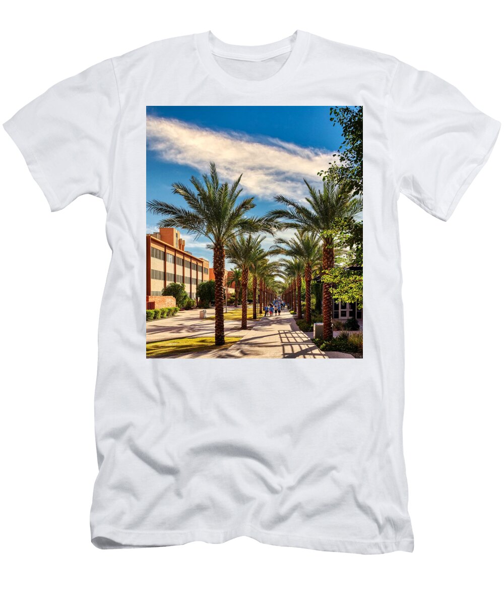The Arizona State University Palm Walk Library of Congress T-Shirt