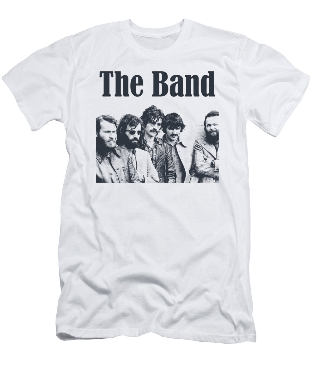 The Band Vintage Halftone Style Roya Steward T-Shirt