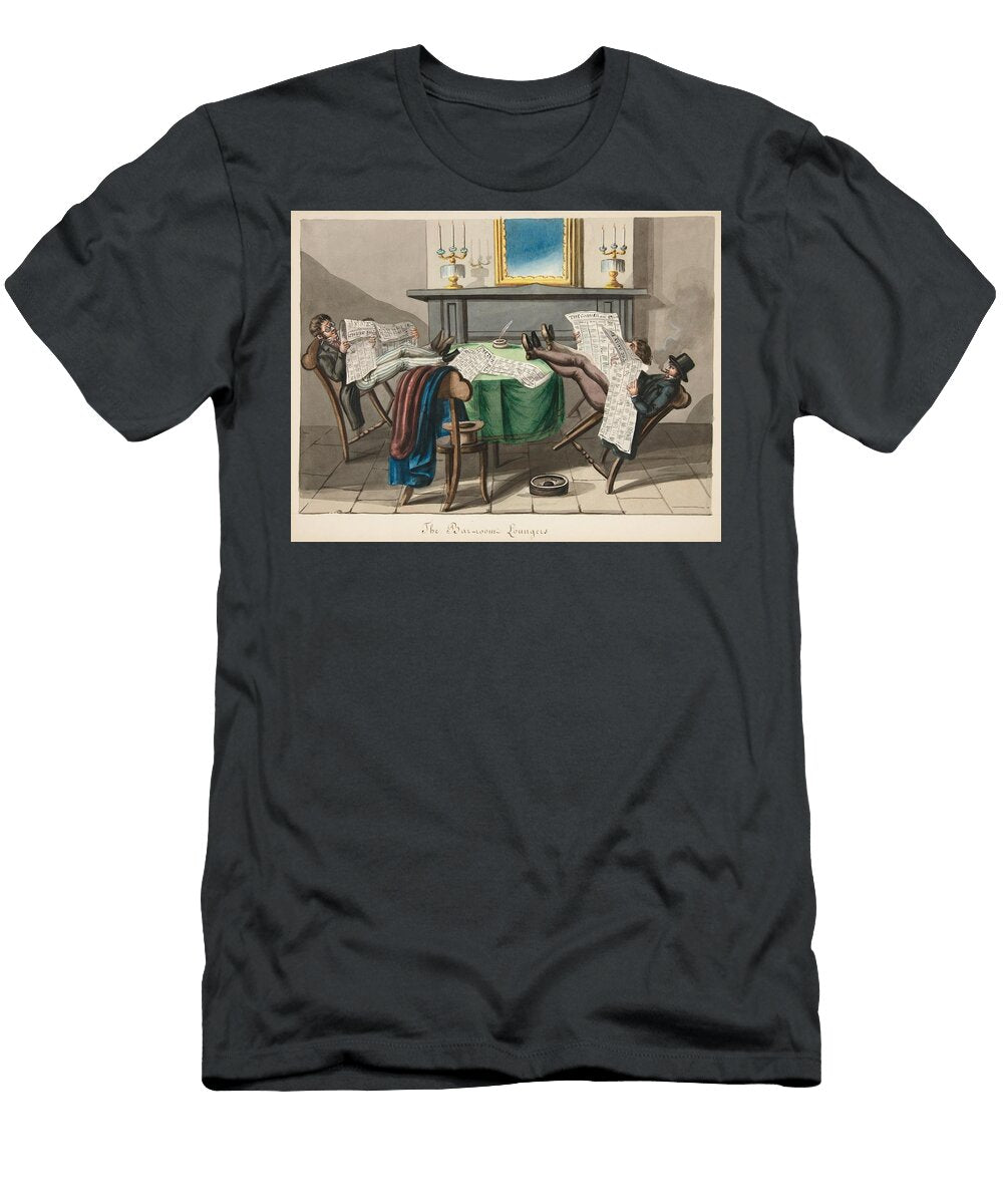 The Barroom Loungers Ca Art Nicolino Calyo American T-Shirt