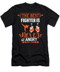 The Best Fighter Is Never Angry Fighting Artist T-Shirt