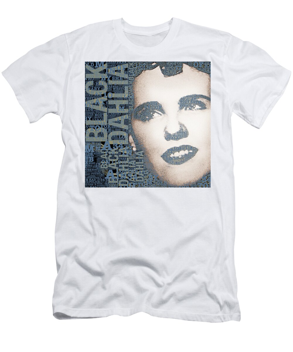 The Black Dahlia Elizabeth Short Tony Rubino T-Shirt