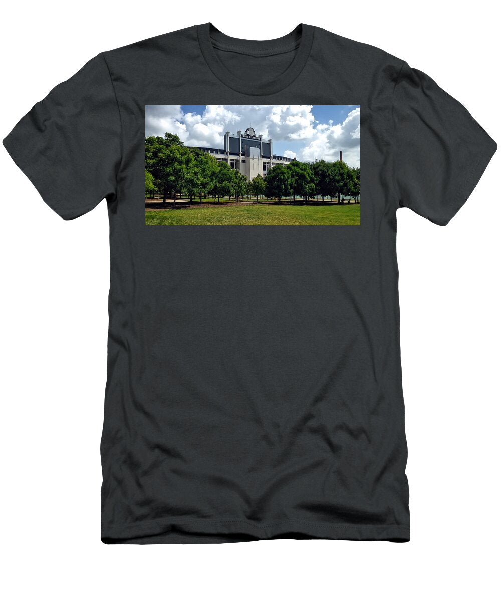 The Buckeye Grove Around Ohio Stadium Dan Keck T-Shirt