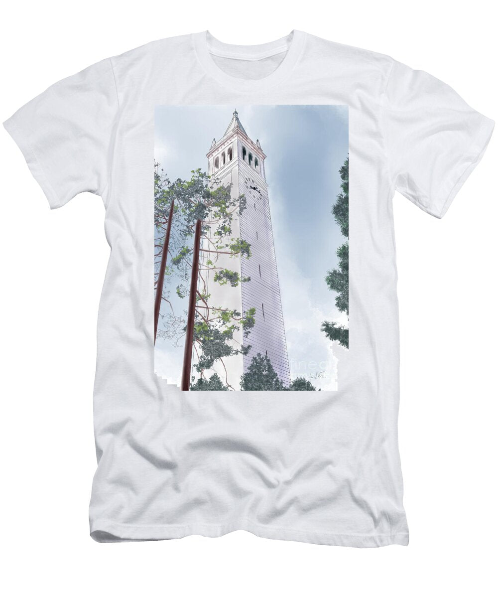 The Campanile Uc Berkeley Anne Mitra T-Shirt