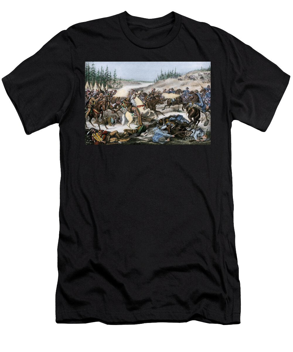 The Capture and Death of Sioux Chief Sitting Bull American School T-Shirt