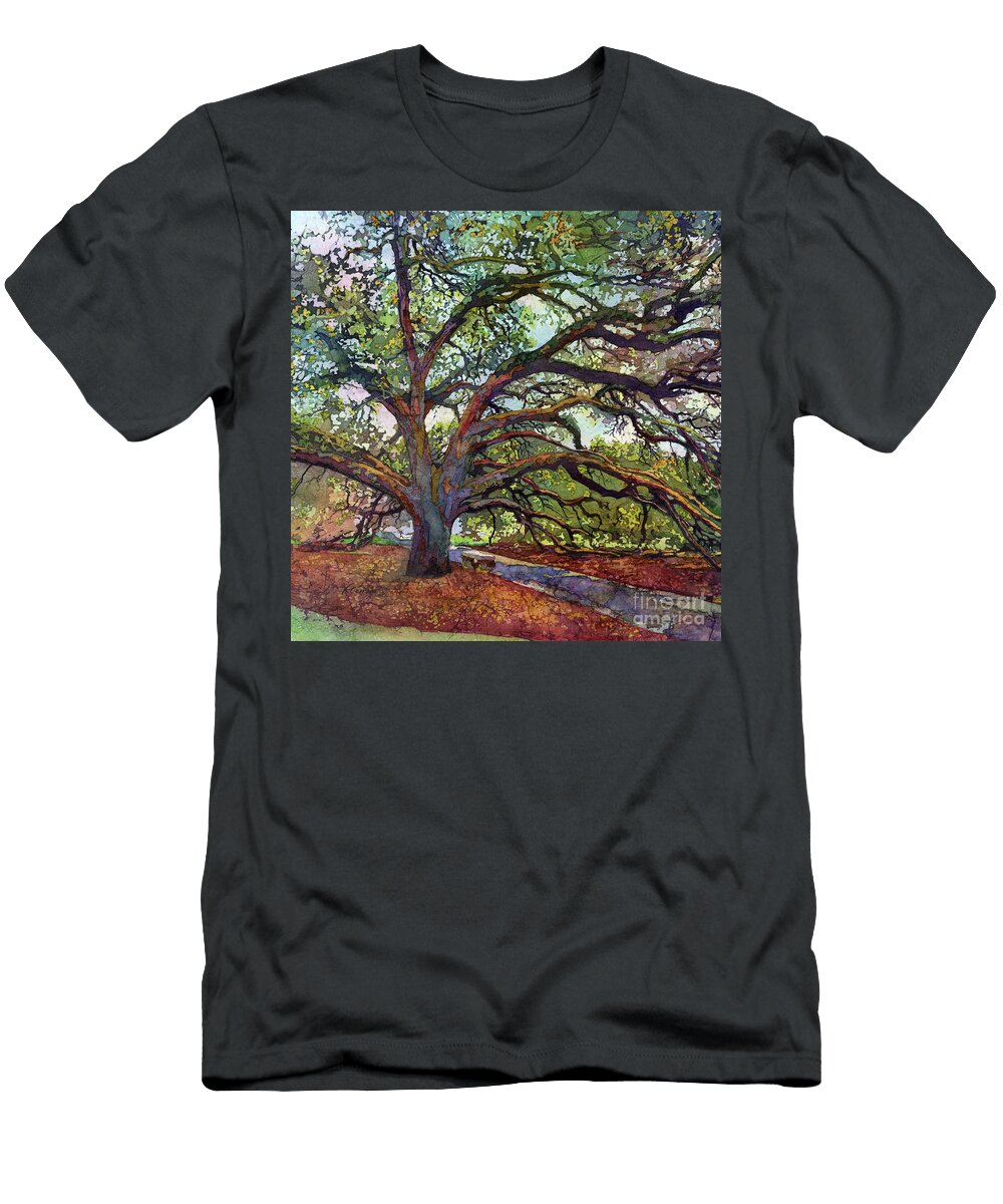 The Century Oak Live Oak Tree Hailey E Herrera T-Shirt