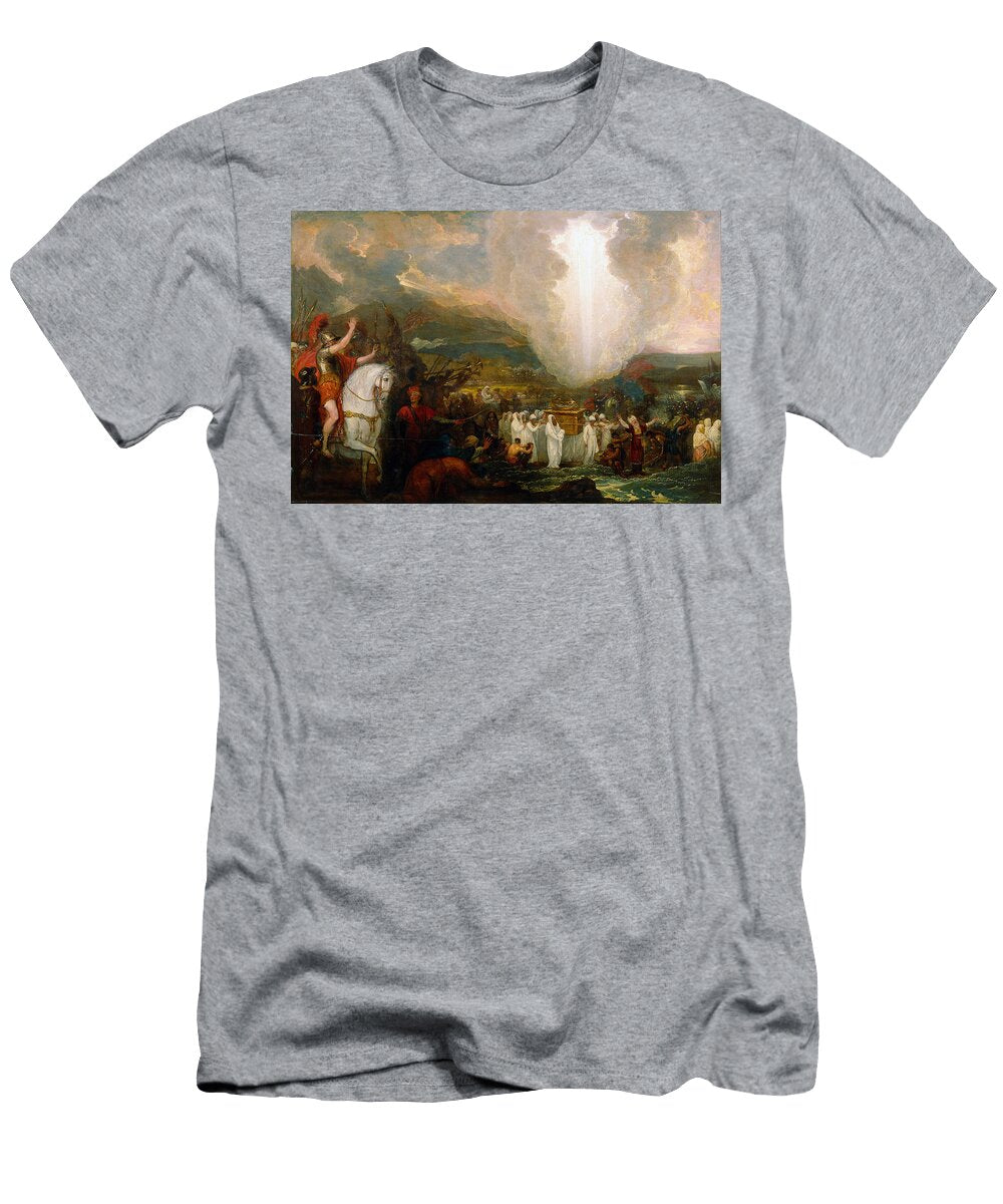 The Children of Israel Crossing the Jordan River Benjamin West T-Shirt