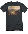 The Crusaders Before Jerusalem Oil on Canvas Eugenio Lucas Velazquez T-Shirt