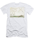 The Dive C1920 Stencil on Paper Charles Martin T-Shirt