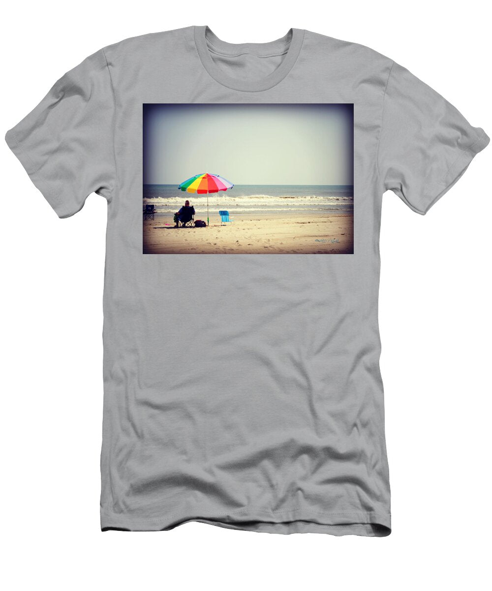 The Empty Chair Spotted on Vacation Paulette Wright T-Shirt