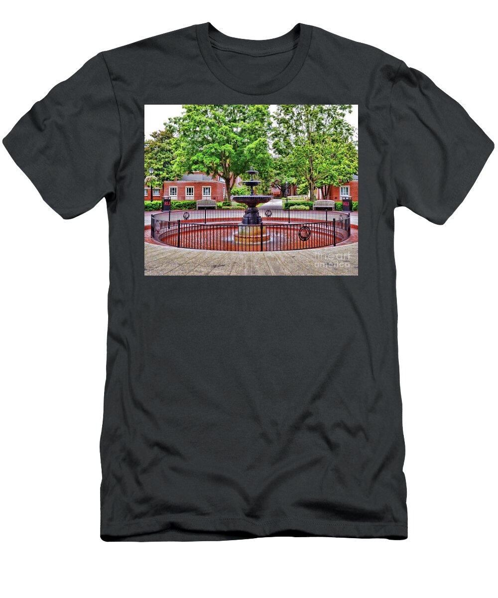 The Fountain At Radford University Kerri Farley T-Shirt