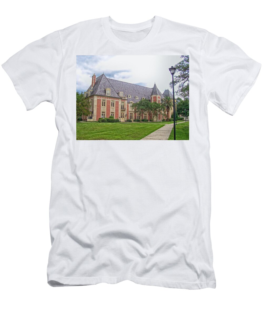 The French House on the Campus of Lsu Mountain Dreams T-Shirt