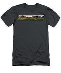 The Front of Stanford University Panoramic Images T-Shirt