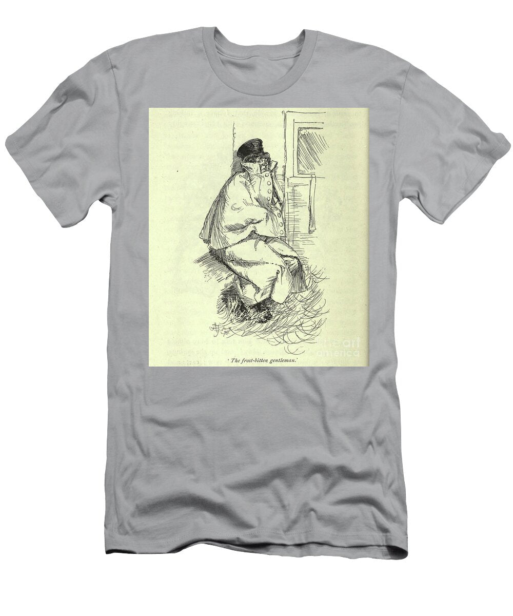 The Frost Bitten Gentleman L4 Historic Illustrations T-Shirt