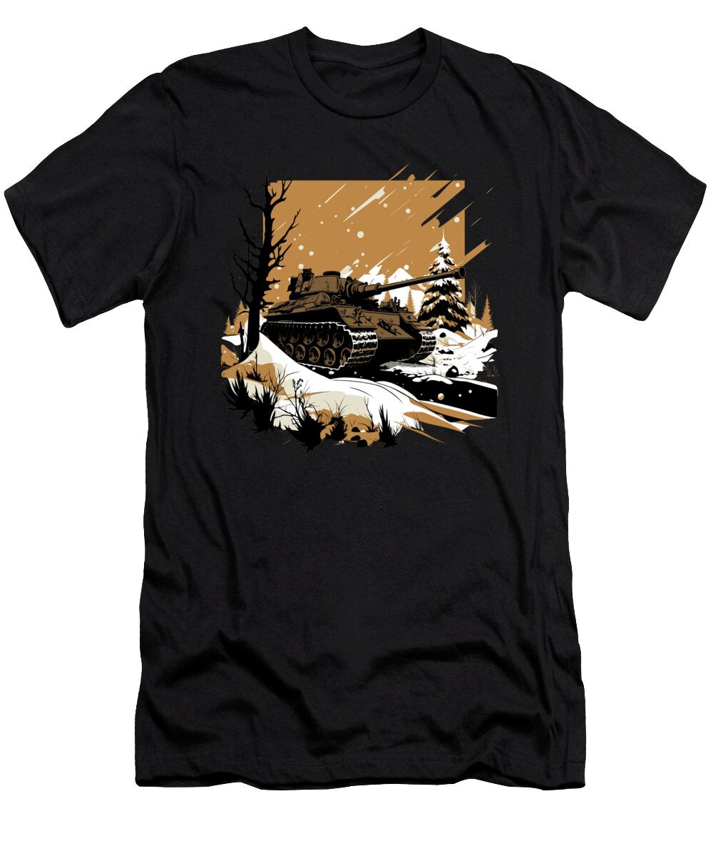 The German Tiger Tank 56t Destructive Power Benjamin Burkert T-Shirt