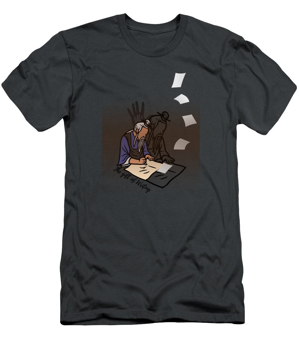 The Gift of Writing Rachid Douaibia T-Shirt