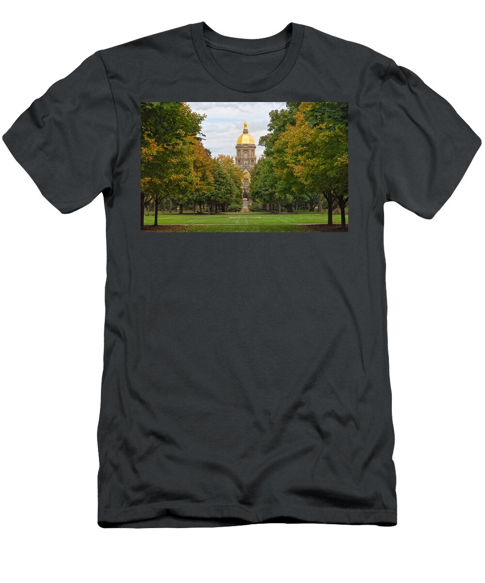 The Golden Dome of Notre Dame John Bailey T-Shirt