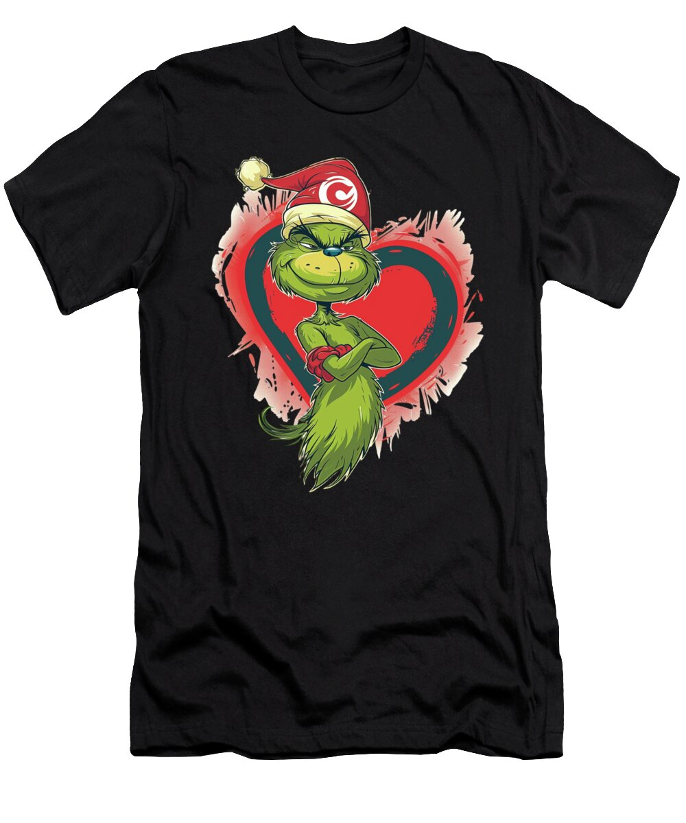 The Grinch Challenges the Indians Logo Rush T-Shirt