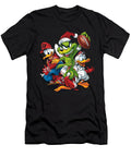 The Grinch Takes on Cleveland Indians Logo Rush T-Shirt
