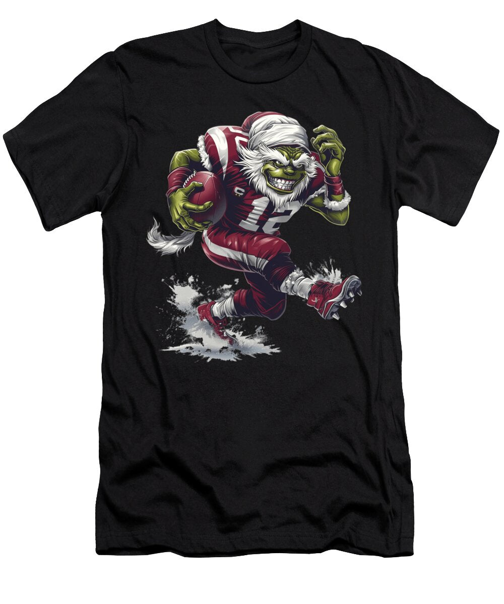 The Grinch Vs Cleveland Indians Logo Clash Rush T-Shirt