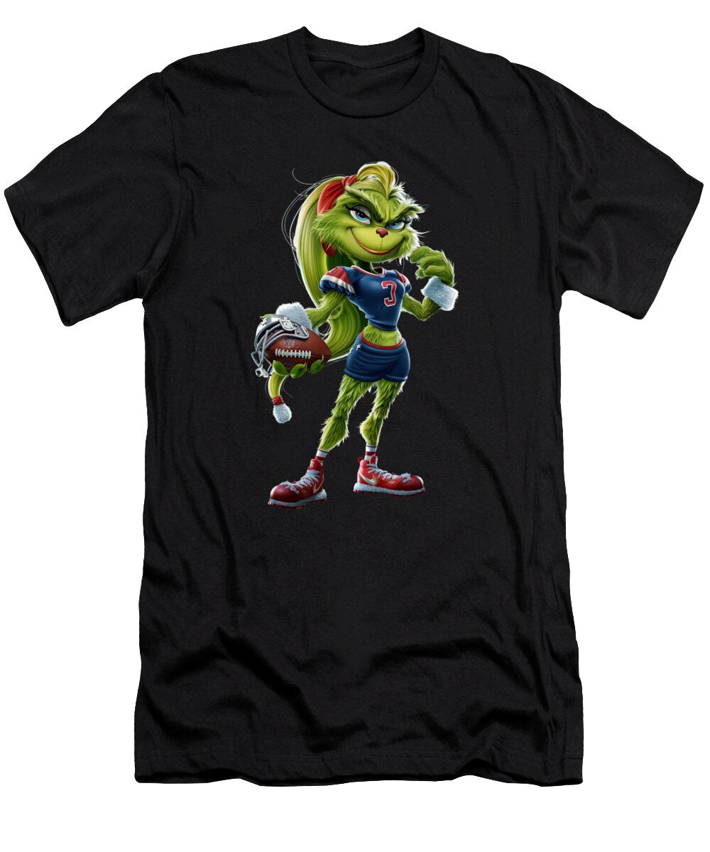 The Grinch Vs Cleveland Indians Logo Confrontation Rush T-Shirt